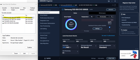 [SATILDI] Samsung SSD EVO 850 500GB