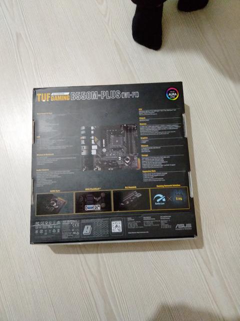 ASUS TUF GAMING B550M PLUS WİFİ ANAKART - SIFIR KAPALI KUTU - KARGO DAHİL 1250 TRY