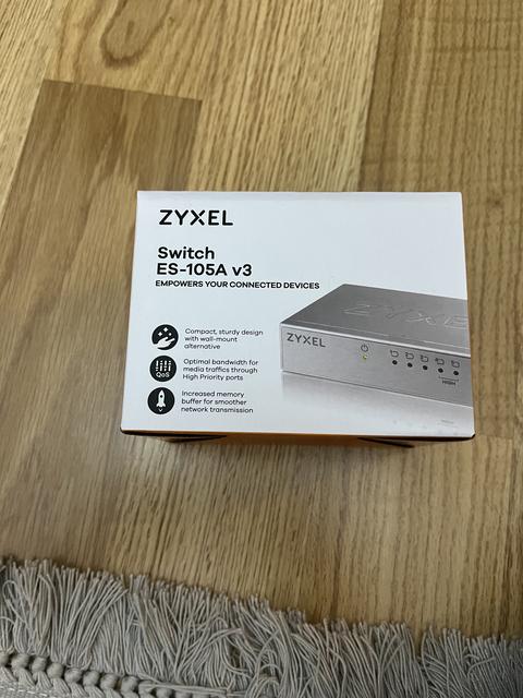 [SATILDI] [SIFIR] ZYXEL ES-105a v3 5 Port 100Mbit /ES-108A v3 8 Port 100Mbit / GS-108B v3 8 Port Gigabit Metal