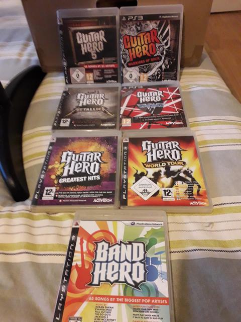 Guitar Hero (PS3)/Clone Hero (PC) Davul-Gitar-Mikrofon Seti