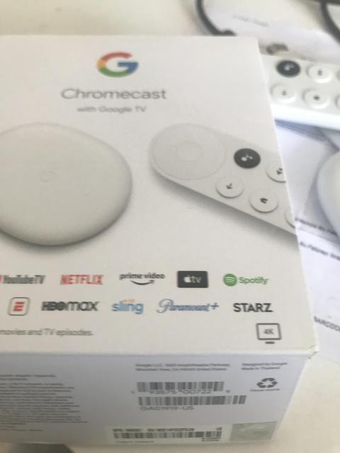 Satılık Google chromecast 4K with Google TV