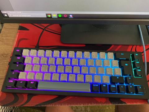 XTFRY K5 White Custom Keyboard