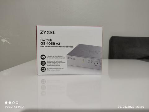 [SATILDI] SATILMIŞTIR Zyxel GS-105B 5 Port Gigabit 10/100/1000 Switch