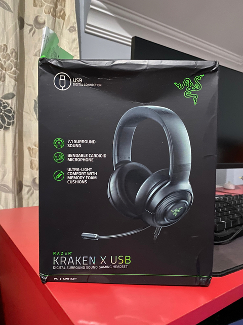 SIFIR TR RAZER KRAKEN X USB 7.1 OYUNCU KULAKLIĞI