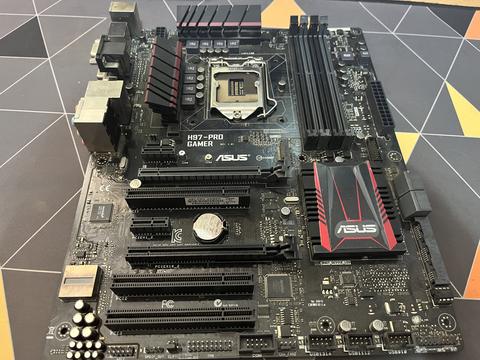 (ARIZALI) ASUS H97-PRO GAMER Intel H97 Soket 1150 DDR3 1600Mhz Anakart