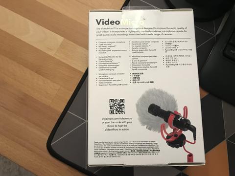 [Satılmıştır] Rode Video Micro Kamera Üstü Mikrofon