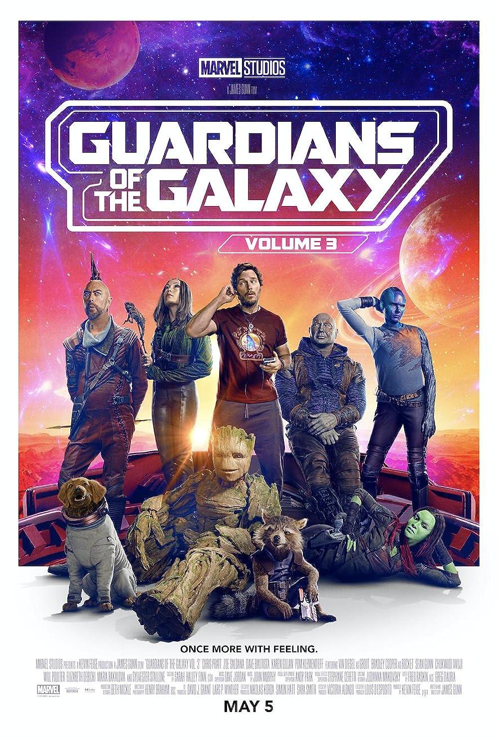 Guardians of The Galaxy Volume 3 (5 Mayıs 2023) | Chris Pratt, Zoe Saldana, Dave Bautista