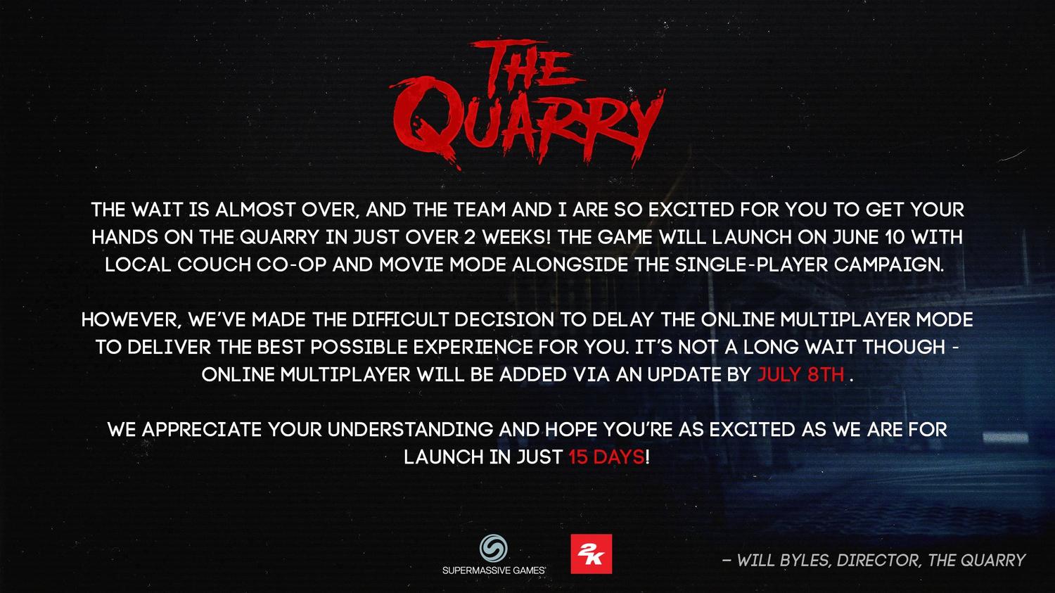 The Quarry | PS4 - PS5 | ANA KONU | Türkçe Altyazılı