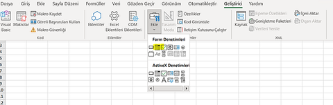 Excel’de ComboBox Kullanımı ve Grafiksel Animasyon Ekleme