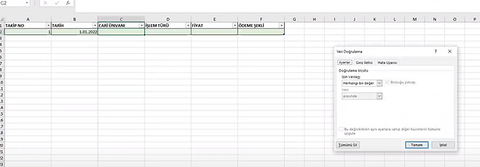 Excel Cari Takip Programı