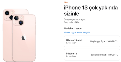 Apple iPhone 13 / iPhone 13 Mini [ANA KONU]