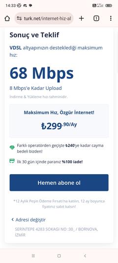 İzmir GigaFiber Yayılım Takip Haritası