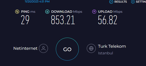 Netinternet 100 mbit 289 TL [Ana Konu]