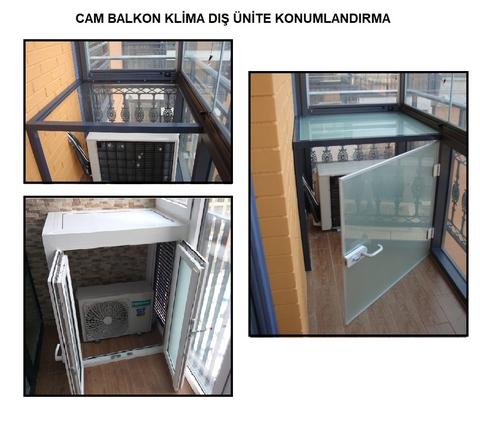  Kapalı Balkona Klima Dış Ünite Koyma