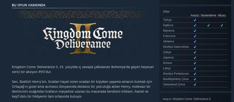 Kingdom Come: Deliverance II | PS5 | ANA KONU | Türkçe Altyazı