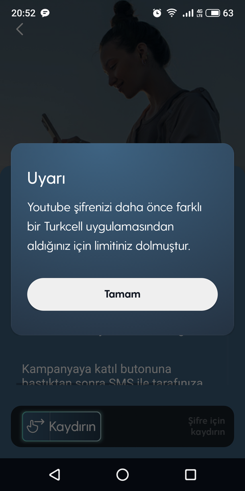 Bizce uygulaması Youtube premium 2 aylık