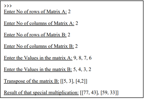 Matris çarpımı (Kütüphane Kullanmadan)