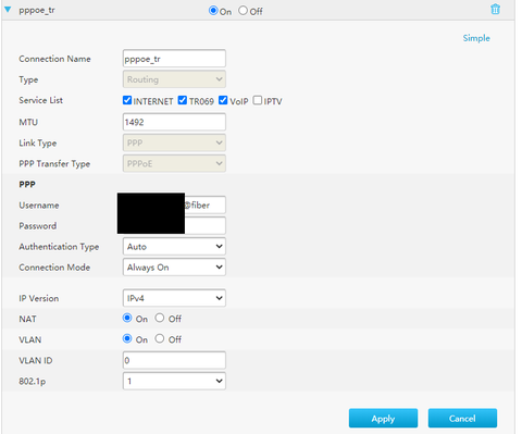 ZTE H267A Superonline Firmware