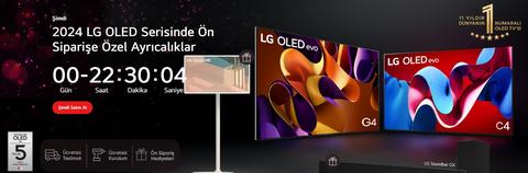 LG, 2024 model OLED TV'lerini duyurdu