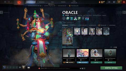 Satılık 1.9k mmr 5k bs zibilyon tane eşsiz skin ile hesap :)