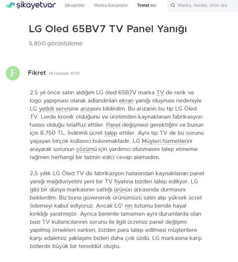 Garanti Bitse De Hak Arama Bitmedi! OLED Yanığında Tüketici Mahkemesi Süreçleri