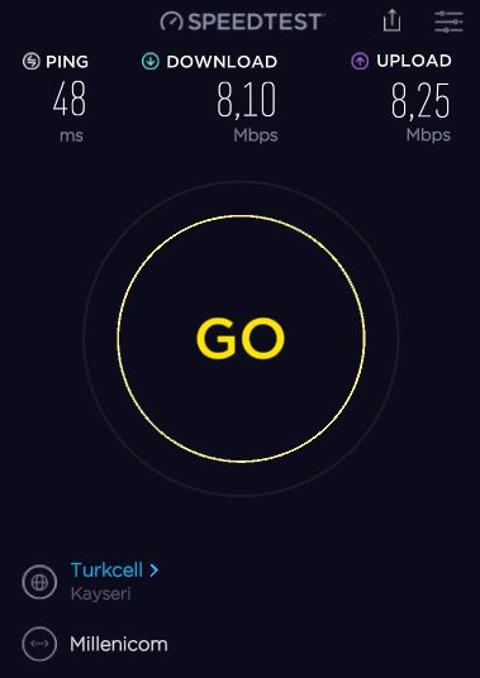 Millenicom'da akşamları internet hızı çok düşüyor. Türkiye geneli problem mi var?