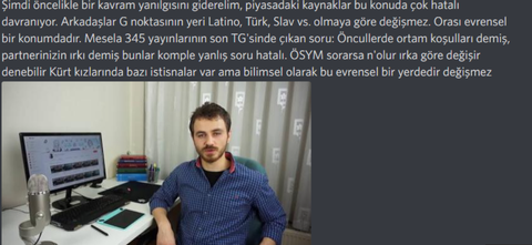 ÖNEMLİ AÇIKLAMA !!