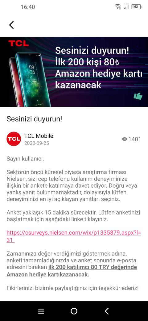 TCL PLEX [ANA KONU]