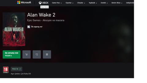 Alan Wake II | PS5 | ANA KONU