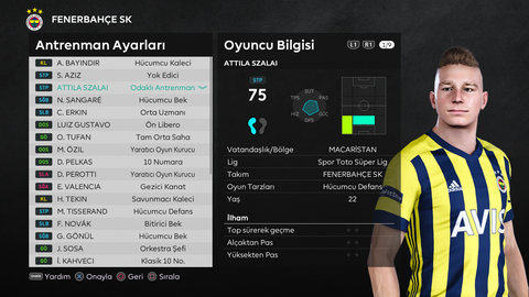 🟡🔵 eFootball PES 2021 FENERBAHÇE KARİYERİM 🟡🔵