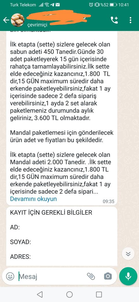 Evde Paketleme İşi Hakkında Görüşleriniz Lazım