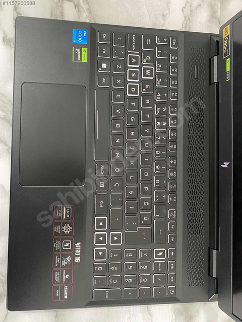 Acer Nitro 16 13.Nesil Core i5 13500H-RTX4050 6Gb-8Gb Ram-1Tb Ssd 28.999 TL