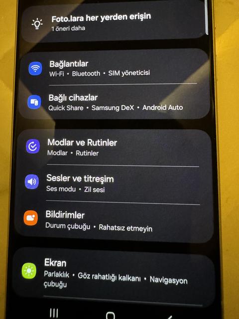 SAMSUNG S24 SERİSİ EKRAN SORUNLARI