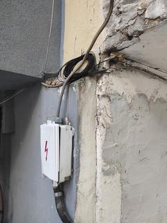 fiber kablosu çekilirken binama bağlanmadı