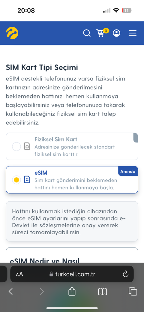 Turkcell eSIM ile Numaramı Taşıdım: İşte Deneyimlerim