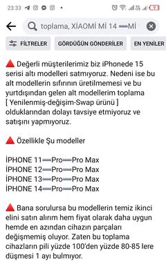 Apple iPhone 15 Pro / iPhone 15 Pro Max [ANA KONU]