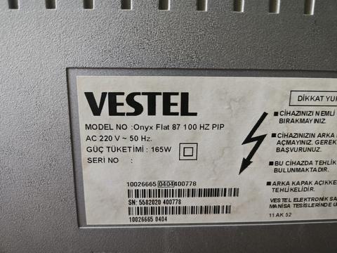 Vestel onyx 87 crt tv arızası ustalar