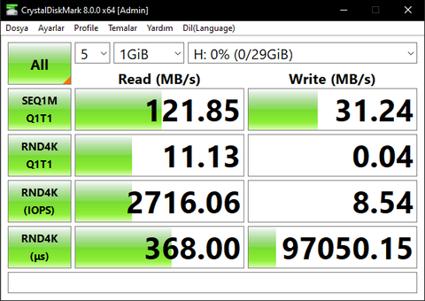  FLASH DISK TEST BAŞLIĞI!!!