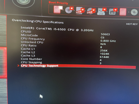 BIOS GHZ Sorunu