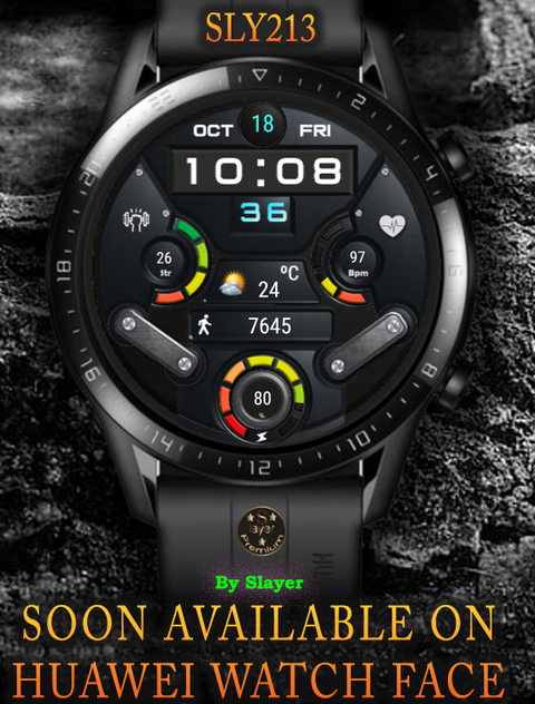 Huawei Watch GT / GT 2 /GT3 / Watch 3 Watch Face Tema Paylaşımı Ana Konu