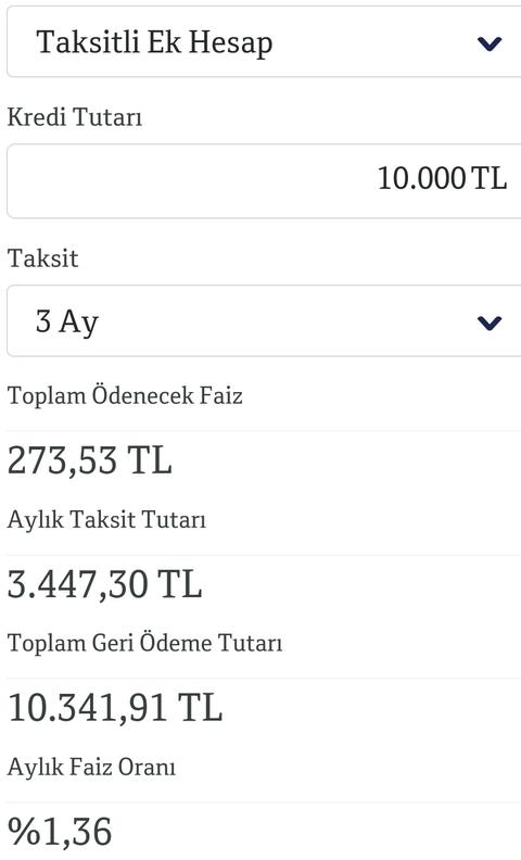 KMH (Ek/Avans) Hesap vs Kredi Çekmek?