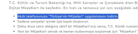 MÜZEKART 1 YILLIK:60 LİRA.