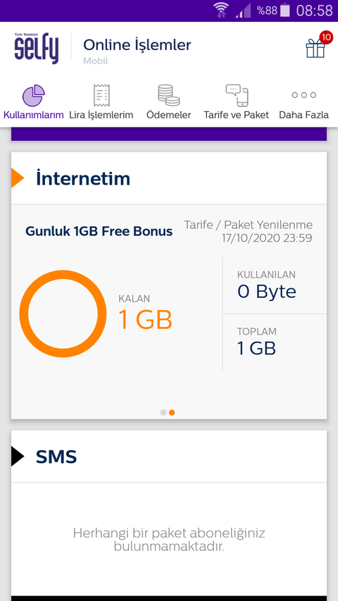 Türk Telekom Günlük 1GB Free Bonus | DonanımHaber Forum