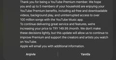 Youtube Premium fiyatlarına Türkiye'de zam geldi!