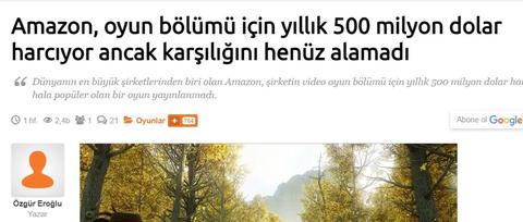 120 TL değerinde 5 farklı oyun Amazon Prime üyelerine ücretsiz oldu