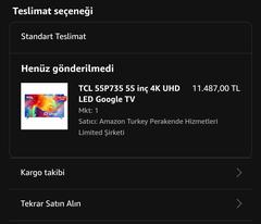 TCL 55P735 4K TV 11500TL