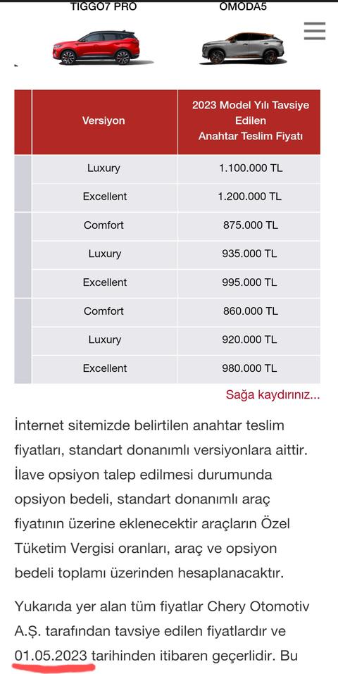 CHERY KULLANICILAR KLÜBÜ