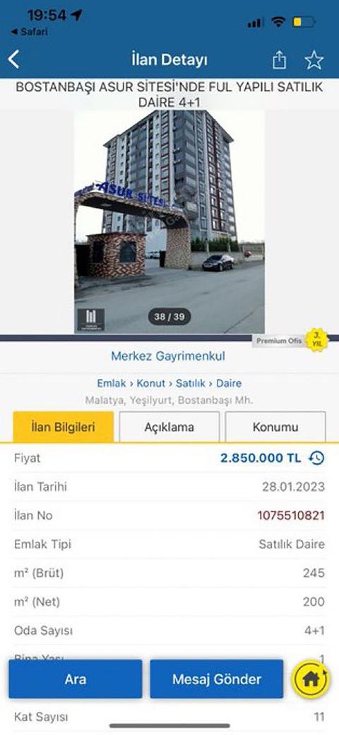 Her yer yıkıldı, benim binam mı mesele? Bana binayı soramazsınız!