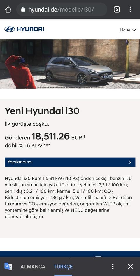 Avrupa'da satılan 0 km araçların gerçek fiyatları