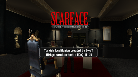 Scarface: The World Is Yours Türkçe Yama Çıktı(swathack)